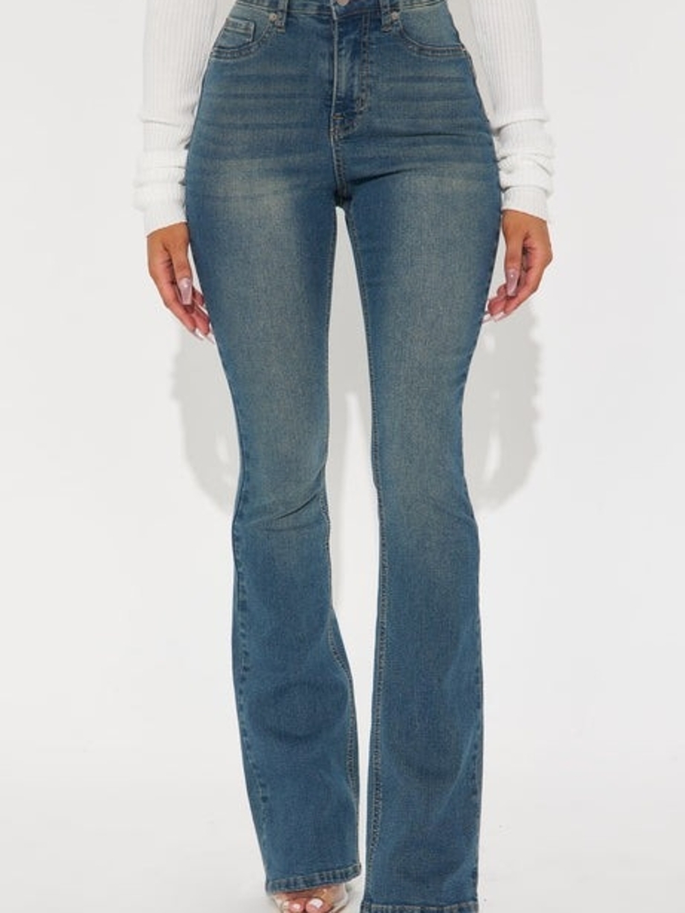 Fashion Nova Tall Tuscan Booty Lifting Stretch Bootcut Jeans Size 11